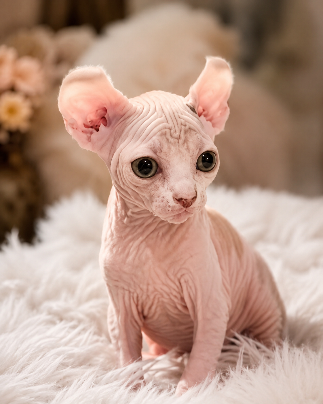 🐾 Котята сфинкс и эльф ищут любящие семьи! 🐾Елена Телефон: +7 908 787-08-19